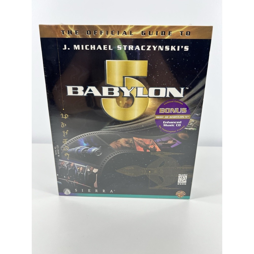 The Official Guide to Babylon 5 for PC NEW BIG BOX
